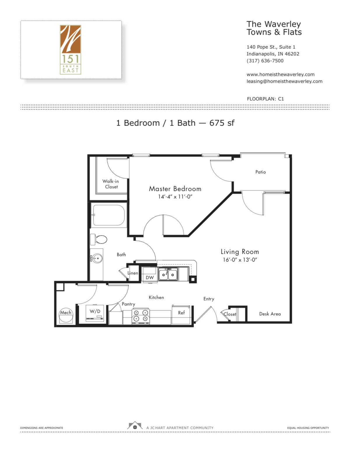 C1 floor plan