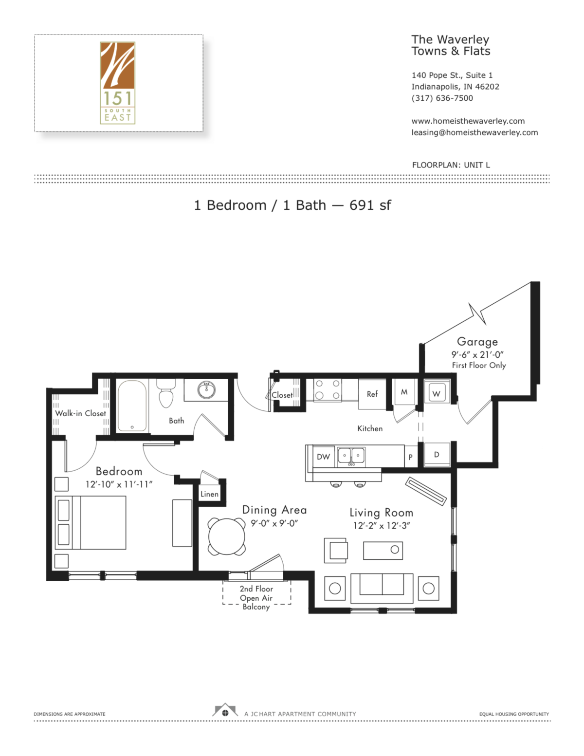 L floor plan