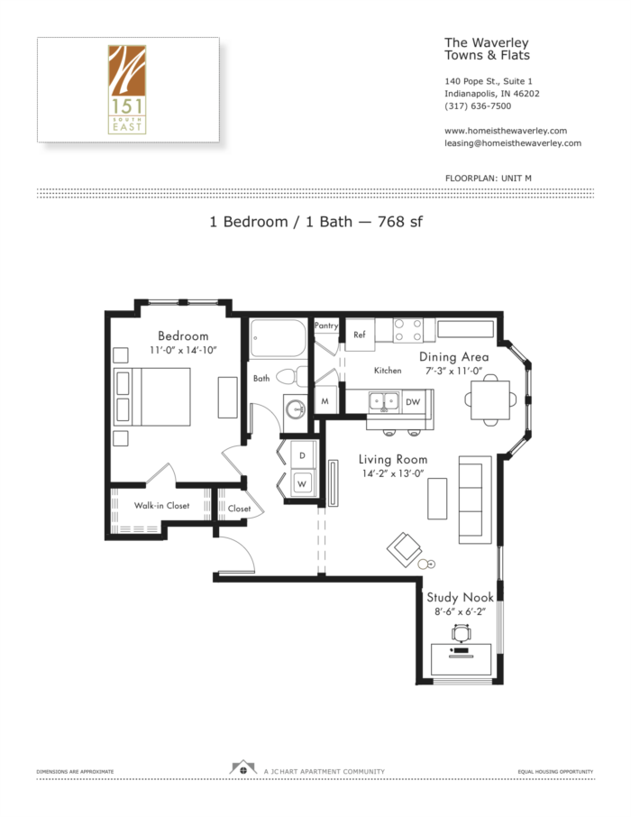 M floor plan